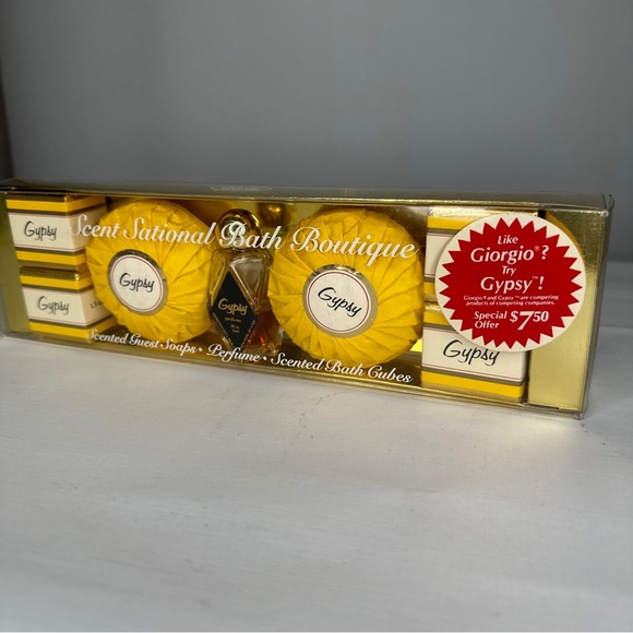 Vintage Gypsy Guest soaps bath cubes new by Deborah International Beauty - Picture 9 of 14